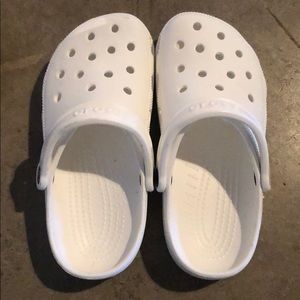 NEVER WORN White Crocs!